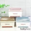 Rổ úp bát Babyboo có khay ráo nước, Khay úp chén bát ăn dặm cho bé có máng hứng nước tiện lợi