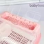 Rổ úp bát Babyboo có khay ráo nước, Khay úp chén bát ăn dặm cho bé có máng hứng nước tiện lợi