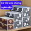 Túi vải đựng quần áo 9 ngăn có tay cầm tiện dụng