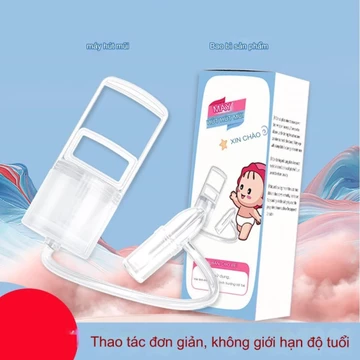 Dụng Cụ Hút Mũi Kéo Tay, Hút mũi cầm tay, vệ sinh mũi họng trẻ em, dụng cụ hút mũi cho trẻ sơ sinh
