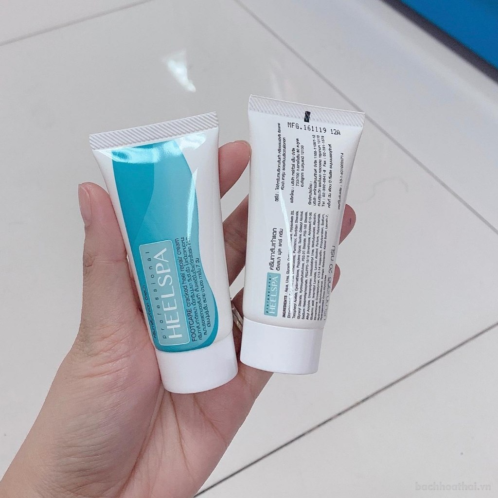 Kem Bôi, Thoa Nứt Nẻ Gót Chân Heelspa / Heel Spa Foot Care Cream Thái Lan 20gram