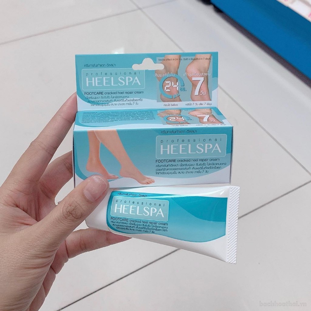 Kem Bôi, Thoa Nứt Nẻ Gót Chân Heelspa / Heel Spa Foot Care Cream Thái Lan 20gram