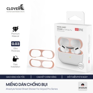 Miếng Dán Chống Bụi cho AirPods Pro AhaStyle Chống Bẩn Hộp Sạc