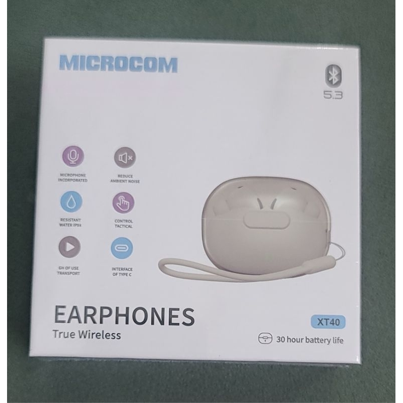 Tai nghe bluetooth v5.3 XT40 MICROCOM có mic chính hãng! (tai nghe ...