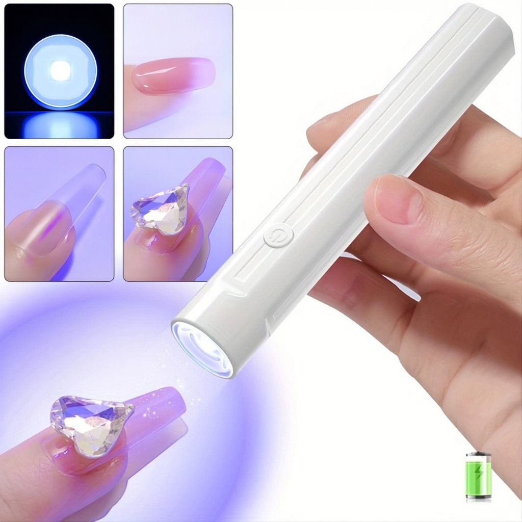 Máy hơ, đèn hơ UV mini 1 ngón siêu xịn làm nails