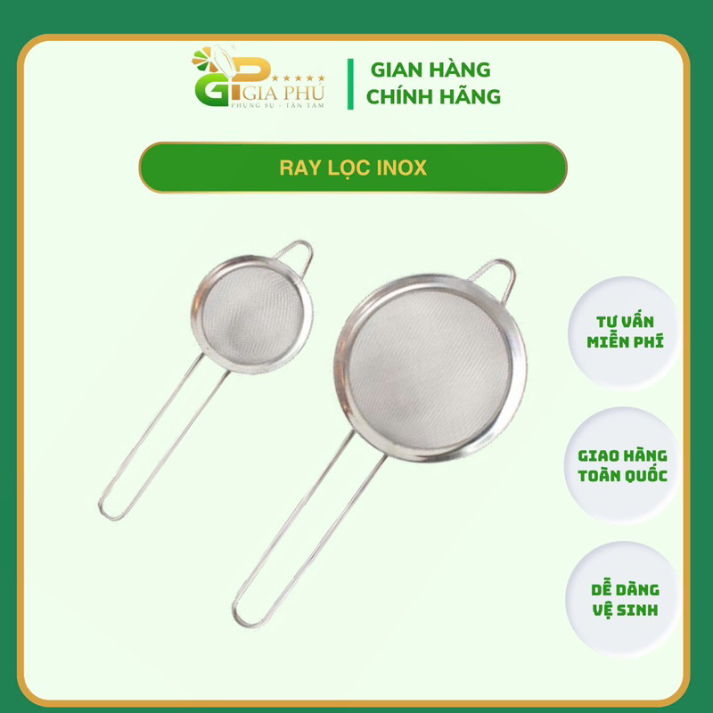 Rây lọc viền INOX lọc cua, lọc cháo | Shopee Việt Nam
