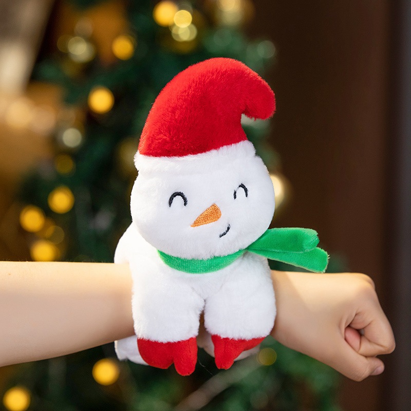 [ MẪU NOEL MỚI 2024 ] Vòng Tay Noel Gấu Bông Giáng Sinh Quà Tặng Noel Ý Nghĩa Cho Trẻ Em Kích Thước 23Cm