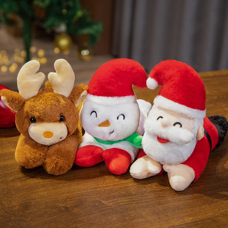 [ MẪU NOEL MỚI 2024 ] Vòng Tay Noel Gấu Bông Giáng Sinh Quà Tặng Noel Ý Nghĩa Cho Trẻ Em Kích Thước 23Cm