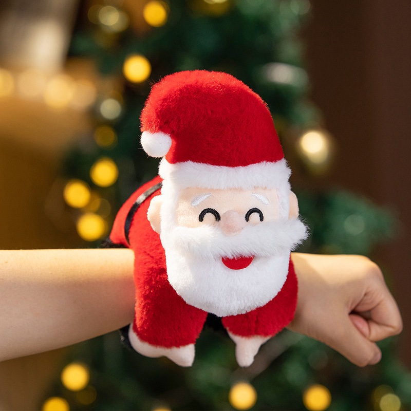 [ MẪU NOEL MỚI 2024 ] Vòng Tay Noel Gấu Bông Giáng Sinh Quà Tặng Noel Ý Nghĩa Cho Trẻ Em Kích Thước 23Cm