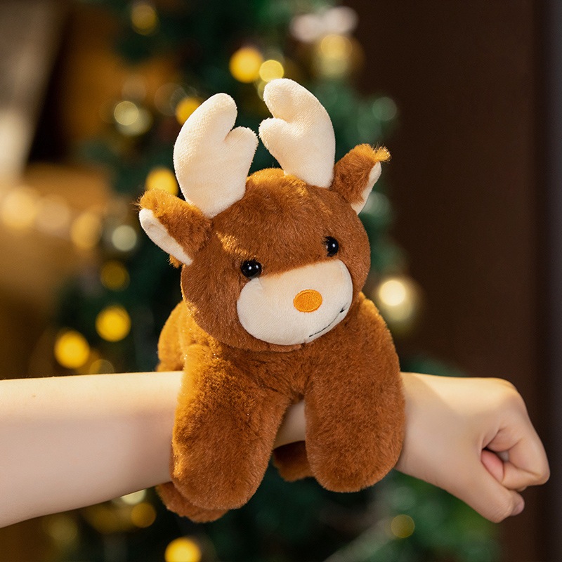 [ MẪU NOEL MỚI 2024 ] Vòng Tay Noel Gấu Bông Giáng Sinh Quà Tặng Noel Ý Nghĩa Cho Trẻ Em Kích Thước 23Cm