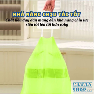 Cuộn 50 chiếc túi rác hương ngải cứu chống muỗi, côn trùng. Túi rác có dây rút hương ngải cứu cao cấp