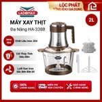 Máy xay thịt 550W Ladomax HA-336 cối inox 304 dung tích 3L, tặng kèm lồng đánh trứng và dụng cụ lột tỏi bh 12 tháng — ảnh 2