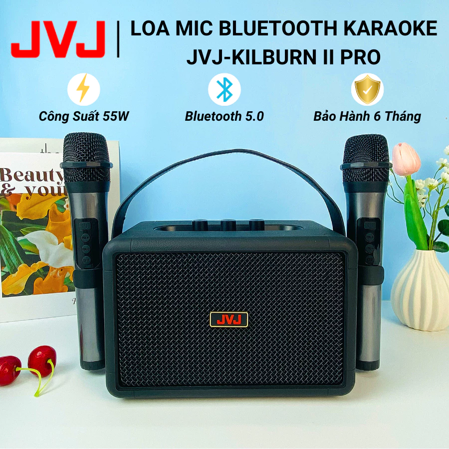 Loa Karaoke JVJ KilBurn II Pro (Retro Decor)