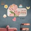 Tranh fomex Sticker Ngộ Nghĩnh Tranh Dán Tường,Decor Phòng Ngủ, Homestay, Spa, Phòng Khách