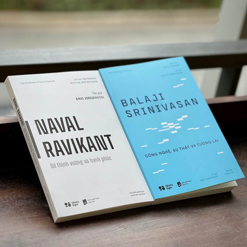 Ảnh Sách - Combo Thịnh vượng (Naval Ravikant để Thịnh vượng và Hạnh phúc+Balaji Srinivasan Công nghệ, Sự thật và Tương lai) 1