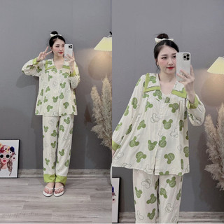 Bộ bầu - bộ sau sinh - BỘ ĐŨI LANH DÀI HÌNH CỔ NHỌN - Nhiều Mầu