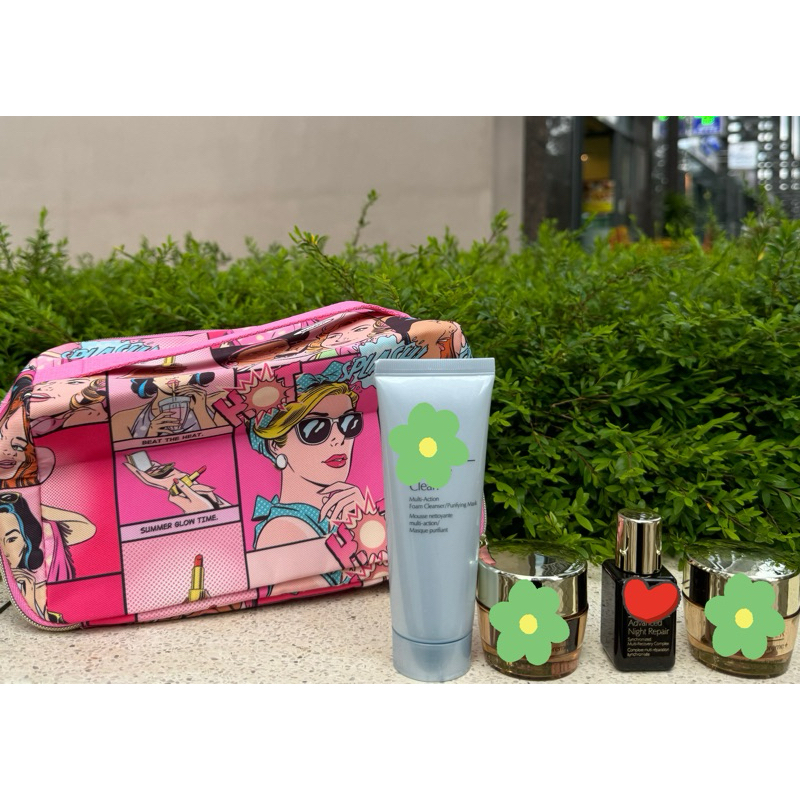 [ Macy’s US] Date 2026 Gift set EL gồm 4 sản phẩm & 1 túi 2 ngăn