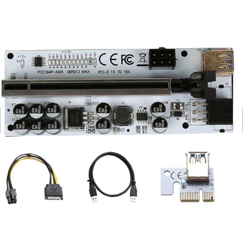 Thẻ Riser PCI Express Cáp USB 3.0 Bộ Chuyển Đổi PCI-E 1X Sang 16X Để ...