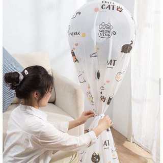 Bọc che bụi quạt,bọc quạt cây toàn thân chống bụi bẩn