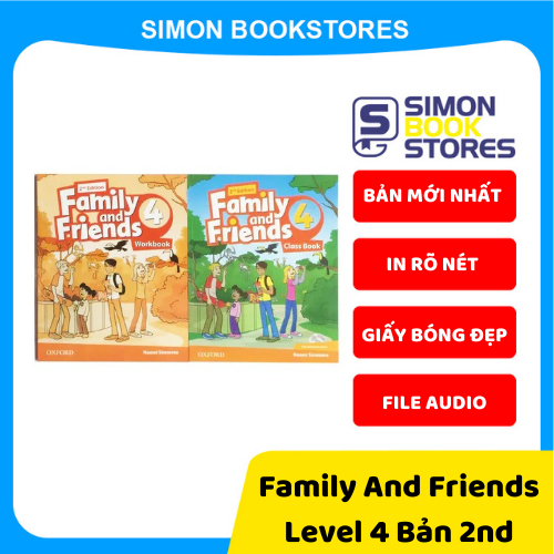 Sách - Bộ 2 cuốn Class Book và WorkBook Family And Friends Level 4 Bản ...