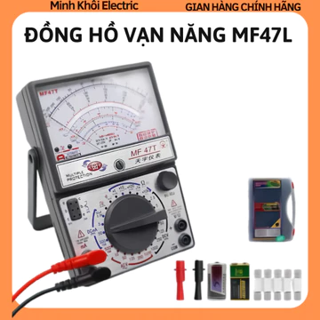 Đồng hồ vạn năng MF-47L,đồng hồ kim vạn năng MF47L,đồng hồ đa năng,đồng hồ vạn năng kim,đồng hồ đo điện vạn năng,máy đo