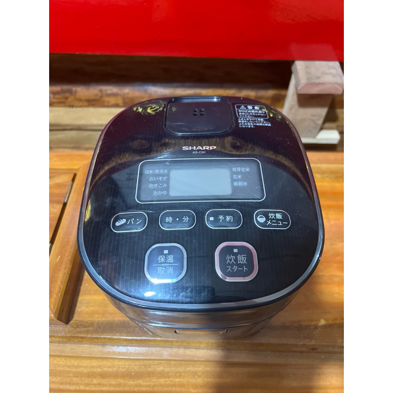 SHARP 炊飯器 KS-PS58 ジャー炊飯器 （3合炊き） ホワイト