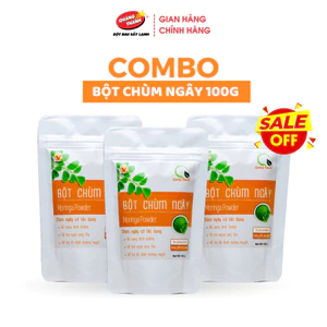 Bột Chùm Ngây Quảng Thanh Túi 100g, Sấy Lạnh Nguyên Chất