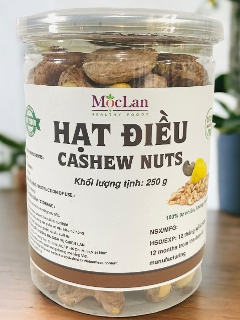 Ảnh Hạt Điều Rang Muối Mộc Lan HEALTHY FOODS - Hàng loại 1 - 250g, 500g 4