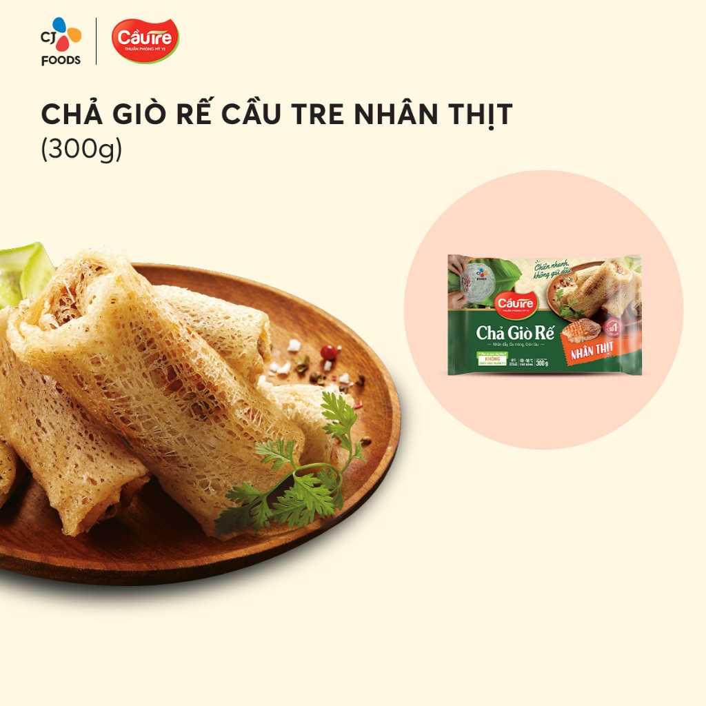 Ảnh Chả giò Rế Cầu Tre - Nhân Hải sản/ nhân Chay/ nhân Thịt (300g/500g) 3