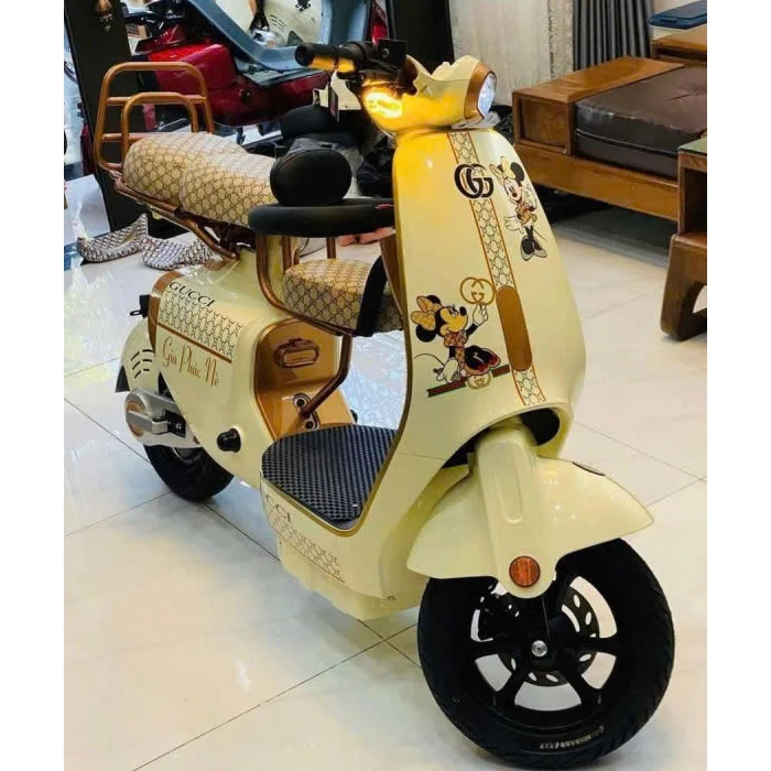 Tem xe điện K1 VC mẫu GU-CCI Mickey | Tem trong dán không ảnh hưởng đến ...