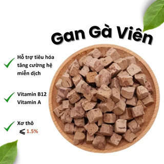 Viên Gan Viên Sấy Khô, Bổ Sung Thêm Dinh Dưỡng, Khoáng Chất Dành Cho Cả Chó Và Mèo
