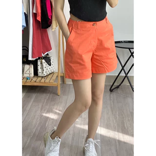 QUẦN SHORT ĐÙI NỮ KAKI loại 1, lưng cao, kaki co giãn và nhiều màu.