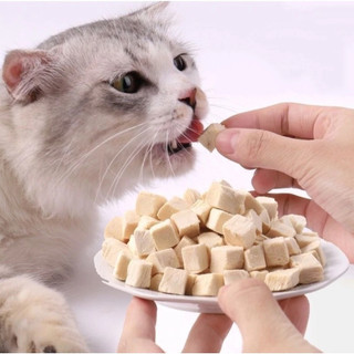 Viên Gà Sấy Khô, Bổ Sung Thêm Dinh Dưỡng, Khoáng Chất, Hỗ Trợ Tiết Niệu Cho Mèo