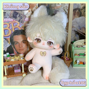 Doll không thuộc tính nam có tai và đuôi 10cm 20cm - Búp bê không thuộc tính có xương