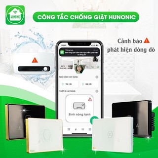 Công Tắc Công Suất Lớn Chống Giật cho Bình Nóng Lạnh - Tải lên tới 3000W - phát hiện dòng rò 15mA