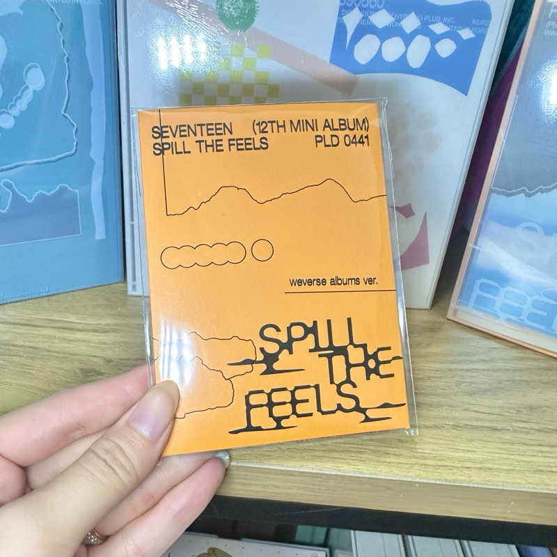 Bộ ảnh Album SEVENTEEN - SPILL THE FEELS nguyên seal chính hãng đủ