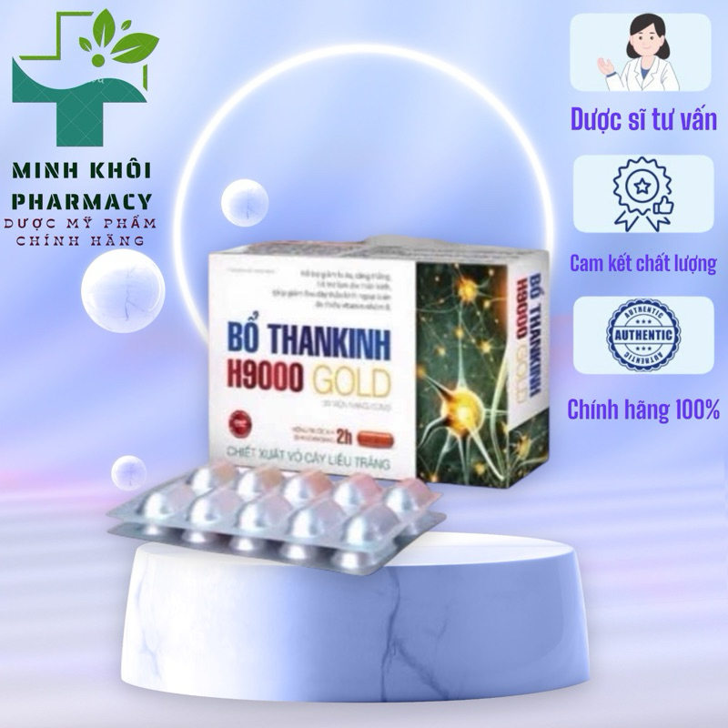 Bổ Thần Kinh H9000 Gold - Hổ Trợ Giảm Đau Dây Thần Kinh Tọa, Cải Thiện ...