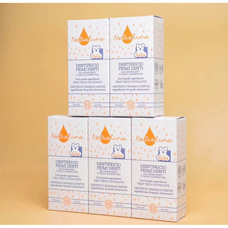 Kem đánh răng hữu cơ nebiolina làm sạch răng và nướu cho bé 50ml - Nhập khẩu Ý