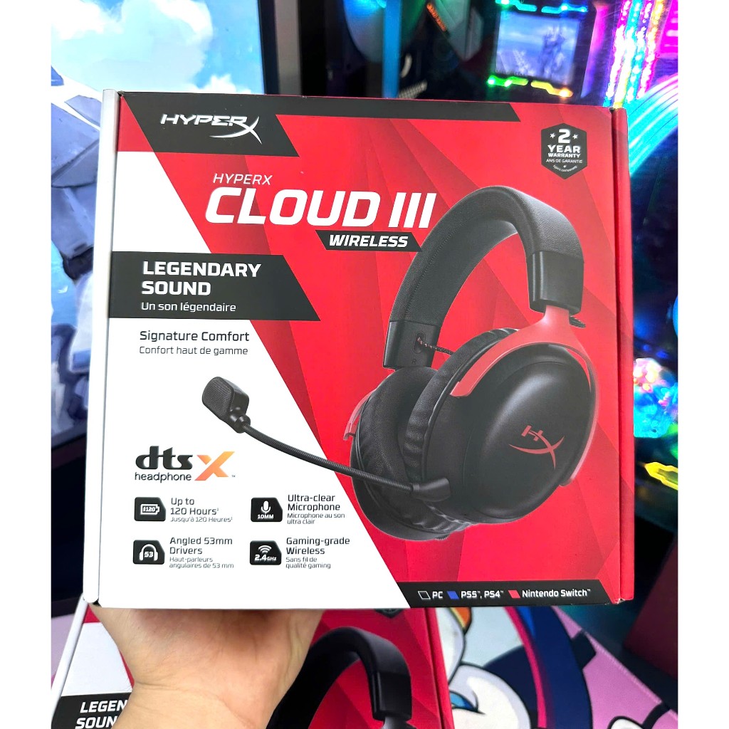 Tai nghe không dây HyperX Cloud III Wireless , giá rẻ nhất thị trường ...