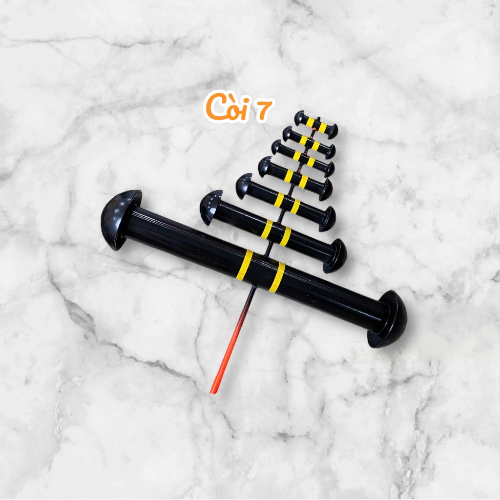 cọc sáo thuỷ tinh dài 40cm den 1m1 làm sáo đơn đến sáo dàn 19 21 quả d17-d60