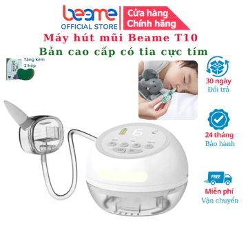 Máy Hút Mũi An Toàn Cho Trẻ Sơ Sinh Beame T10, Máy Hút Nước Mũi Trẻ Em Và Người Lớn Thế Hệ Mới