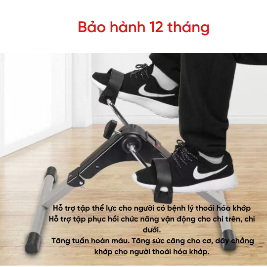 Xe đạp mini tập phục hồi chức năng tay & chân