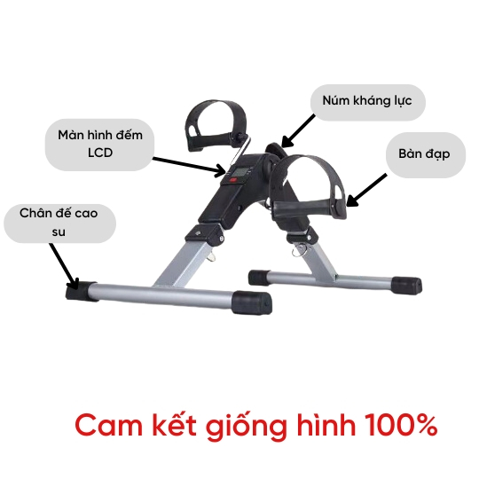 Xe đạp mini tập phục hồi chức năng tay & chân