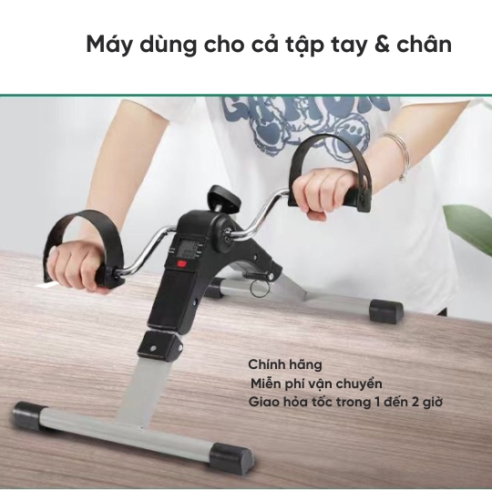 Xe đạp mini tập phục hồi chức năng tay & chân