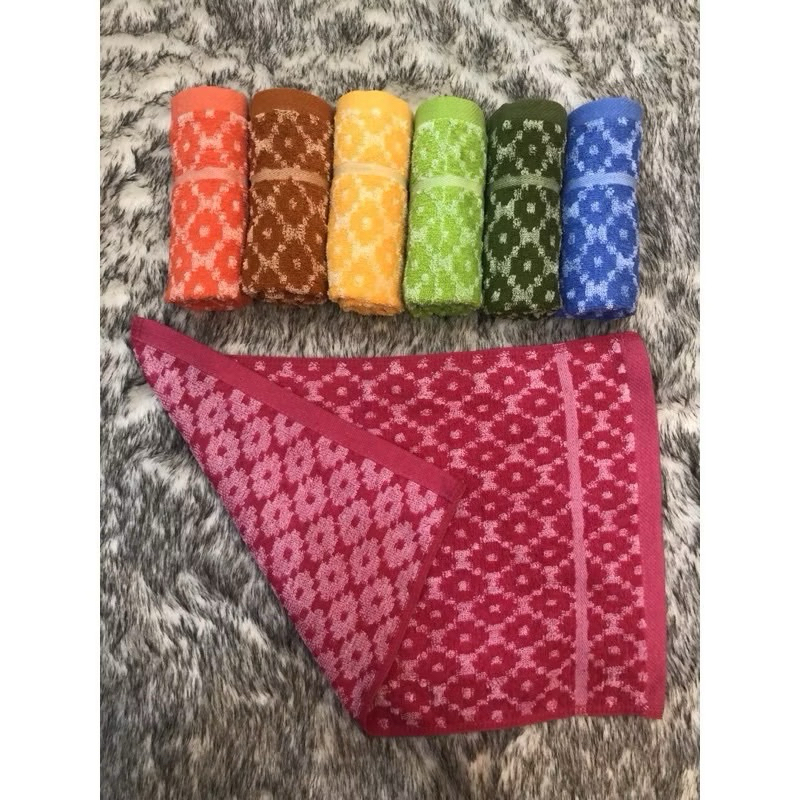 Khăn mặt bông giá rẻ , 100% sợi cotton, hàng mỏng