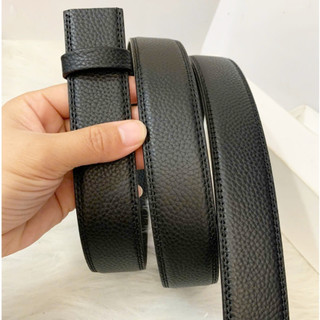 Dây lưng nam không mặt lẻ thay thế da bò bản 3,5cm dùng cho khoá gạt và khoá lăn thatlungvidanamnu