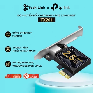 Bộ Chuyển Đổi Card Mạng TP-Link TX201 PCIe 2.5 Gigabit