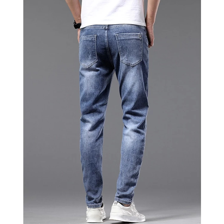 [HCM]Quần Jean Nam Quần Bò Nam Cào Co Giãn Dáng Skinny Hàng Công Ty Xuất Khẩu Cao Cấp