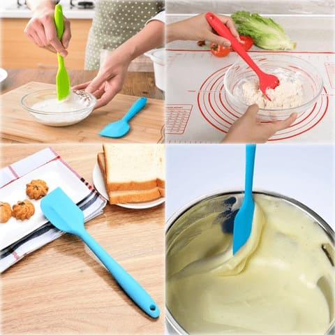 Cây vét bột, trộn bột spatula dung cụ làm bánh (BGTC)