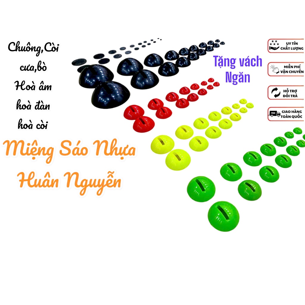 miệng sáo d8-21 siêu nhẹ chống đâm bổ tặng vách